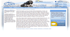 Desktop Screenshot of alaskavehicletransport.com